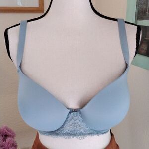 Auden Blue Lace Padded Bra